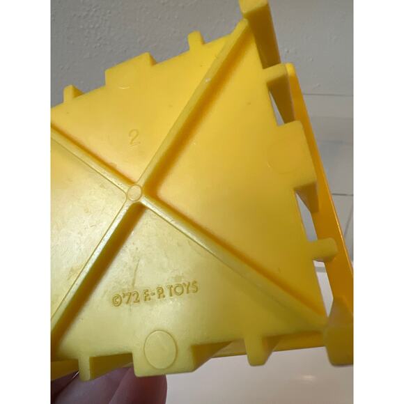 Vintage Fisher Price Little People Rocking Horse Playpen Nursery Set 1970's - Picture 4 of 8